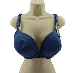 Maidenform Self Expressions Convertible Push-up Lace Wing Bra 5809 Blue 40DD